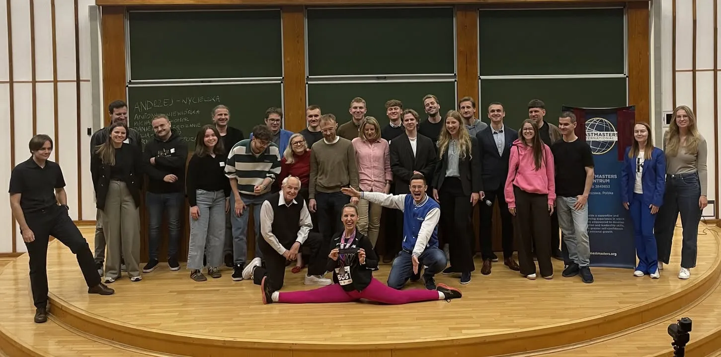 Gratulujemy zwycięzcom konkursów spotkania #577 Toastmasters Centrum 01.10.2026 👏 🎉 — zdjęcie 1
