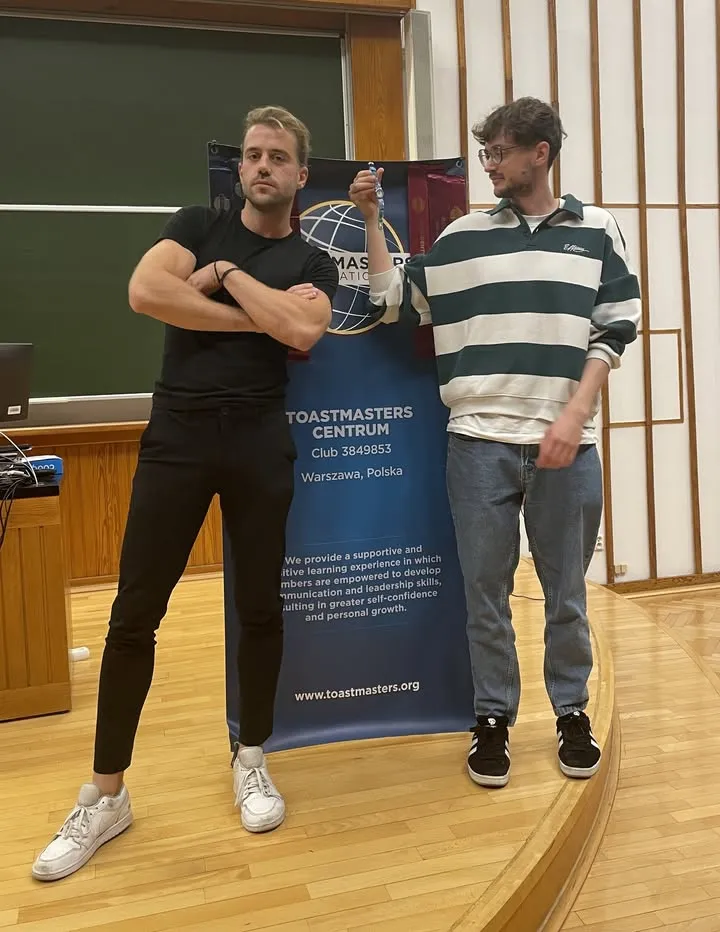 Gratulujemy zwycięzcom konkursów spotkania #577 Toastmasters Centrum 01.10.2026 👏 🎉 — zdjęcie 2